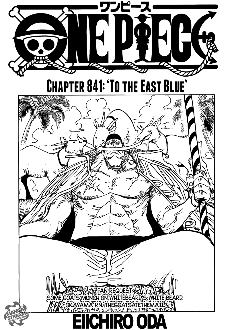 One Piece Chapter 841 1